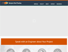 Tablet Screenshot of byingtonsteel.com